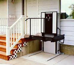 electric wheel chair elevator Phoenix az vertical platform mobile home porchlift