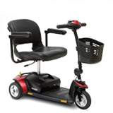 gogo elite traveller portable easy transport take-apart 3-wheeled scooter in Los Angeles CA Santa Ana Costa Mesa Long Beach