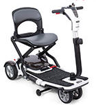 go-go folding scooter Los Angeles CA Santa Ana Costa Mesa Long Beach
 pride electric 3 and 4 wheel mobility electric scooters