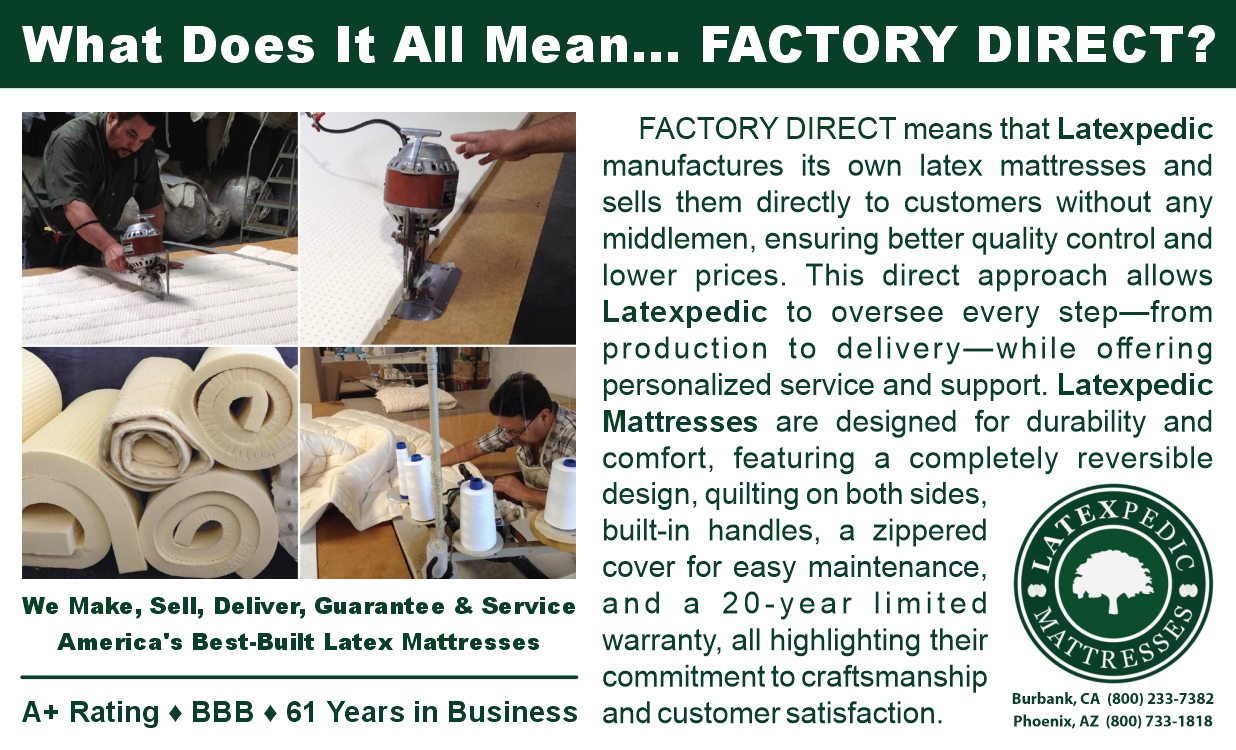 What does it all mean, factory direct?